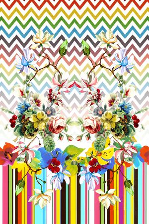 多彩印花华亿平台图片