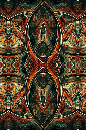 抽象印花华亿平台图片