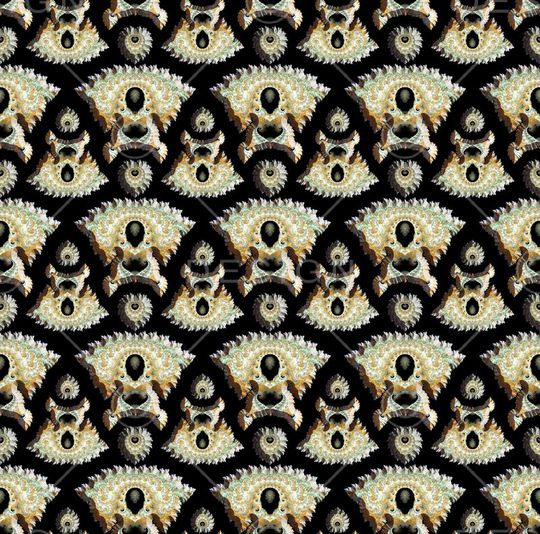 抽象印花华亿平台图片