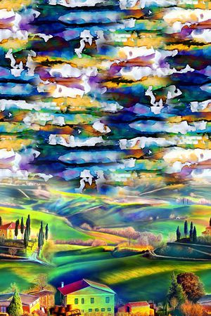 时尚印花华亿平台图片