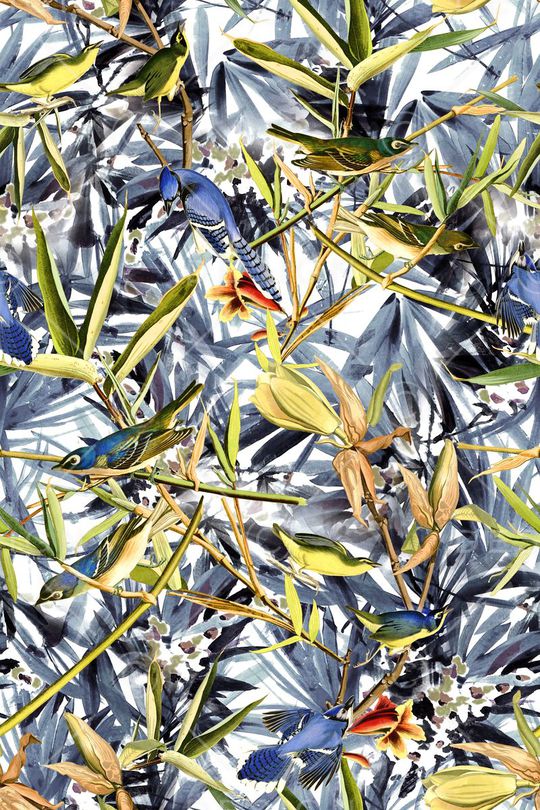 田园风印花华亿平台图片