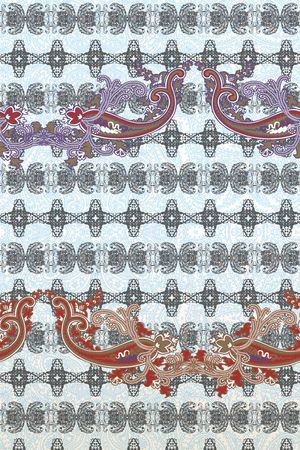 腰果花印花华亿平台图片