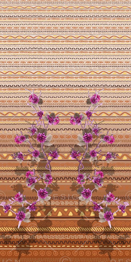 风格条子印花华亿平台图片