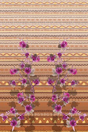 风格条子印花华亿平台图片