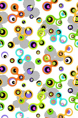 几何印花华亿平台图片