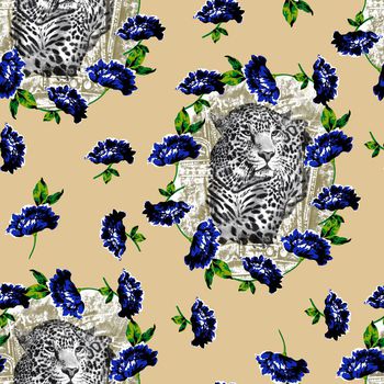 389988-鸡冠花 老虎