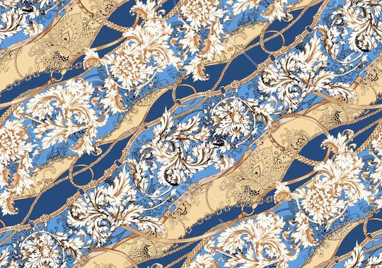 复古印花华亿平台图片