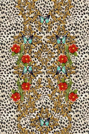 欧式花纹印花华亿平台图片