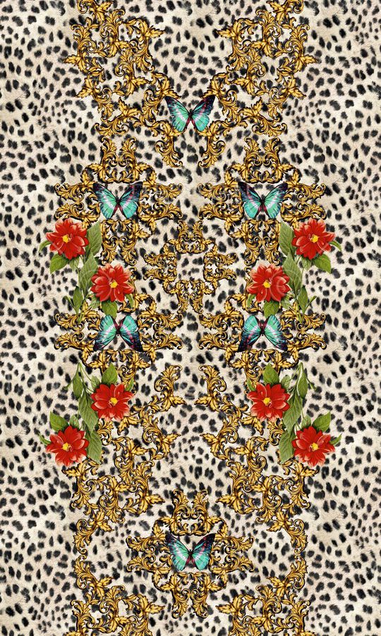 欧式花纹印花华亿平台图片