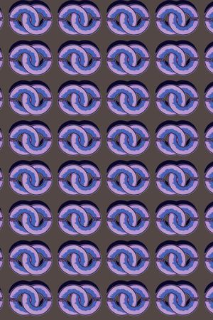 抽象几何印花华亿平台图片