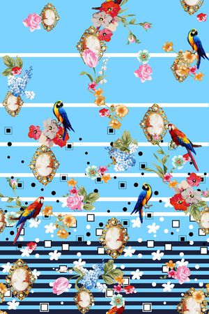 皇室印花华亿平台图片