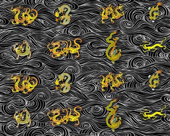 390035-中国龙古典唐装