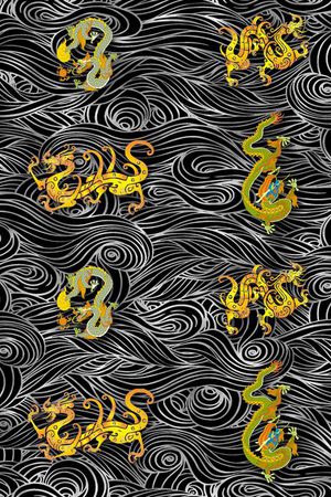 古典民族风印花华亿平台图片