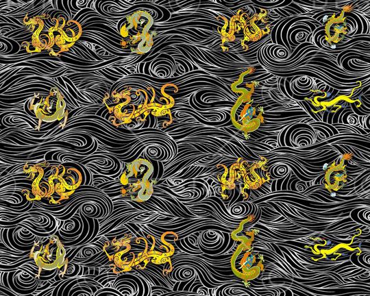 古典民族风印花华亿平台图片