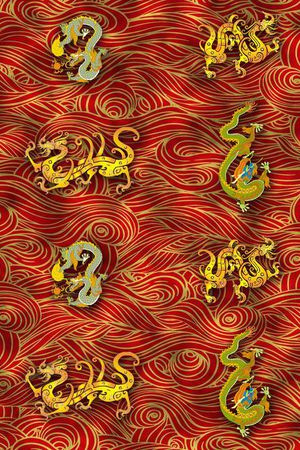 古典民族风印花华亿平台图片