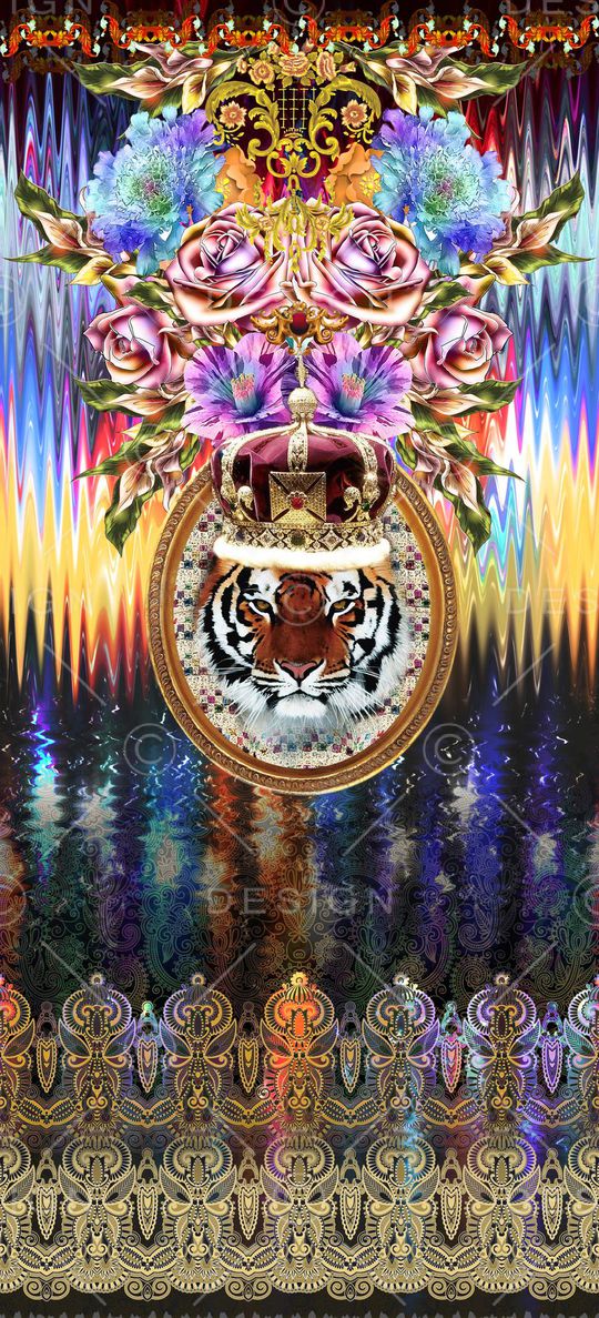 欧式印花华亿平台图片