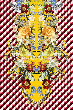 时尚印花华亿平台图片