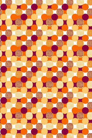 抽象几何印花华亿平台图片