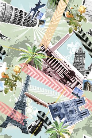 欧式印花华亿平台图片