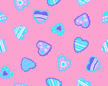 390281-手绘爱心可爱华亿平台