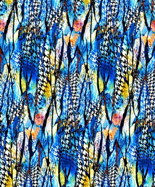 抽象印花华亿平台图片