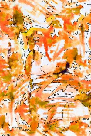 抽象印花华亿平台图片