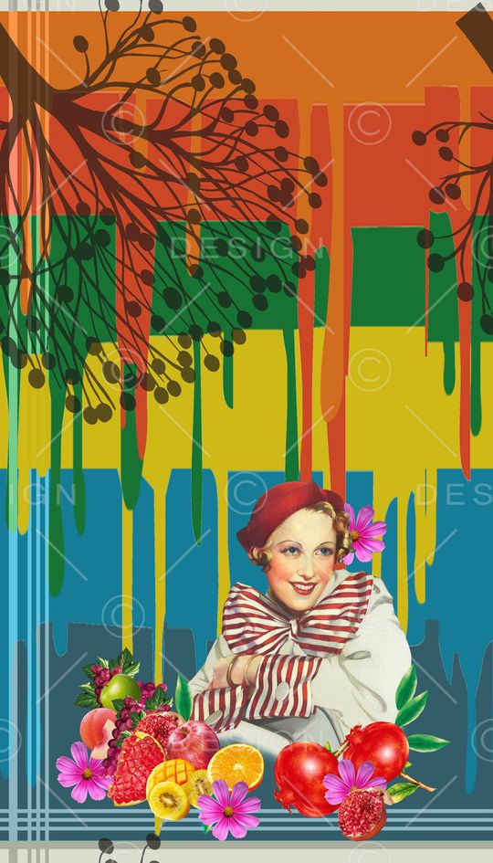 女人印花华亿平台图片