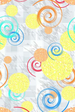 抽象印花华亿平台图片