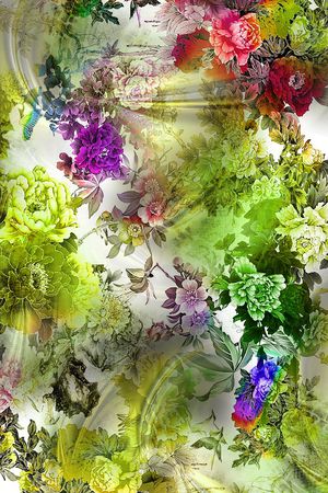 中国风印花华亿平台图片