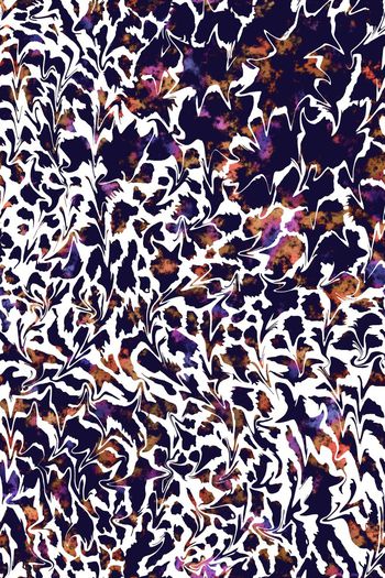 390580-原创多点黑白豹纹彩色云纹星空星云女