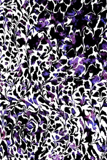 390581-原创多点黑白豹纹彩色云纹星空星云女