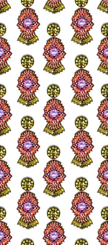 390619-华丽时尚宝石吊坠