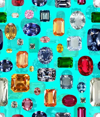 390628-多彩华丽时尚宝石组合