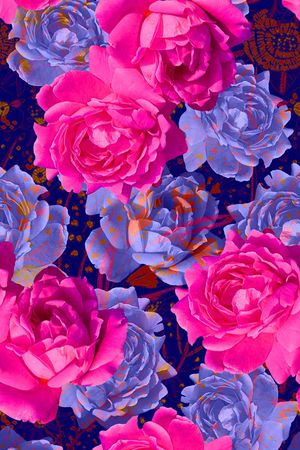 花卉  花  花样印花华亿平台图片