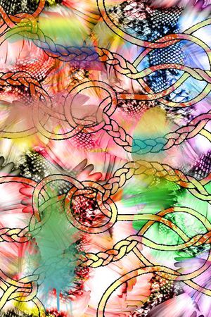 七彩印花华亿平台图片