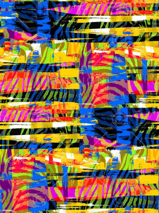 抽象印花华亿平台图片