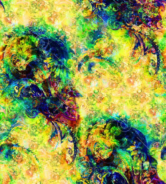 抽象印花华亿平台图片