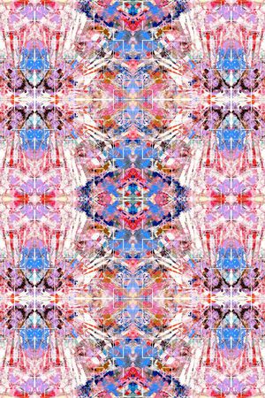 抽象印花华亿平台图片