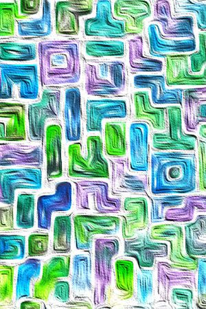 几何印花华亿平台图片