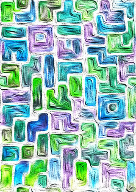 几何印花华亿平台图片