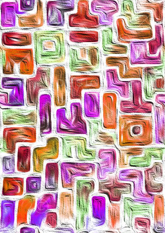 几何印花华亿平台图片