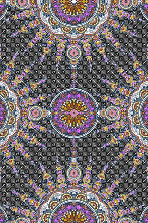 民族风印花华亿平台图片