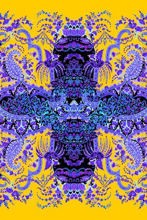 民族风印花华亿平台图片