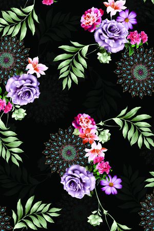 时尚印花华亿平台图片