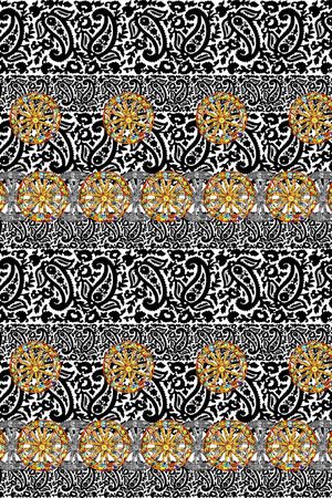 复古优雅印花华亿平台图片