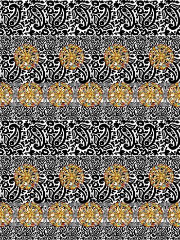 390925-佩兹利几何高贵复古车轮男装华亿平台