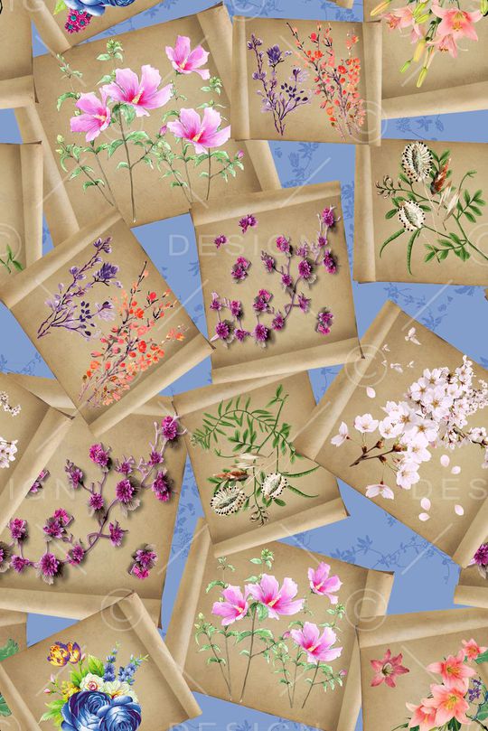 多品种花印花华亿平台图片