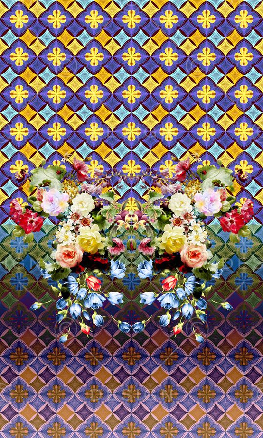 流行印花华亿平台图片