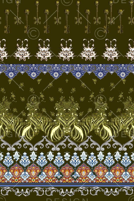 花纹印花华亿平台图片