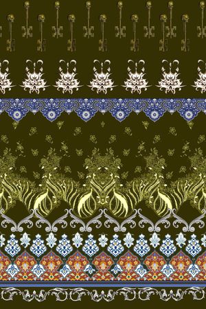 花纹印花华亿平台图片